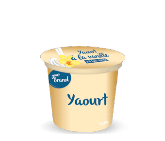 Dairy factory in Africa: yogurt